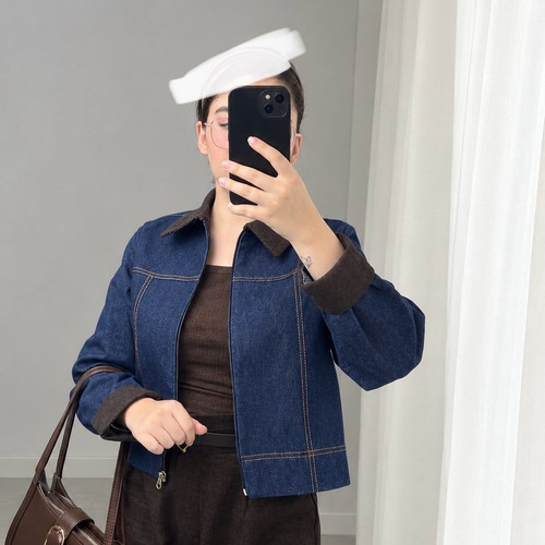 کت جین کبریتی زنانه مدل nabat